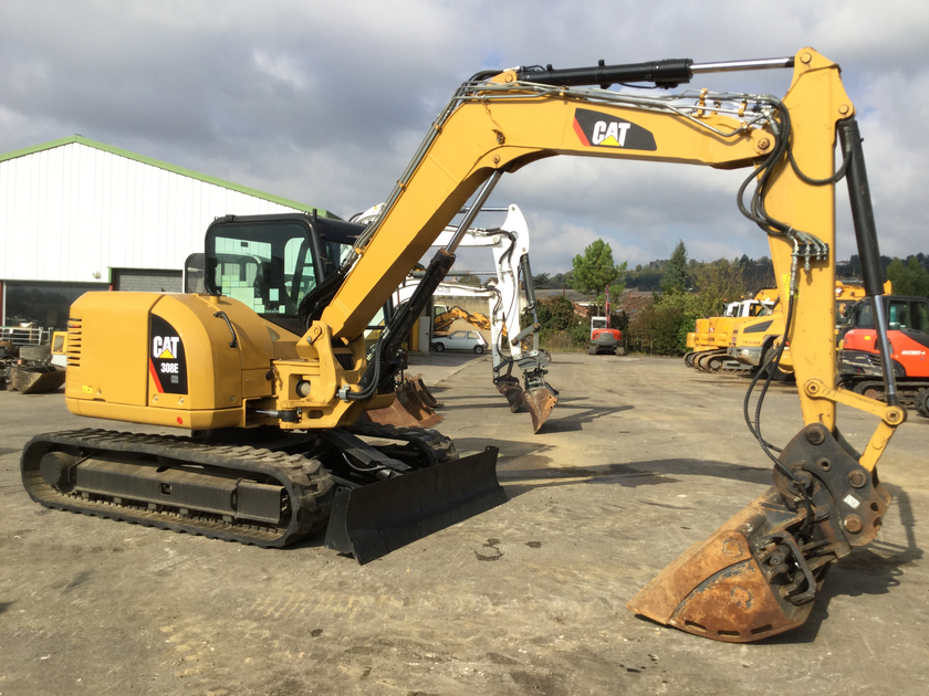 Caterpillar 308E Used Midi Excavator 7t 12t for sale