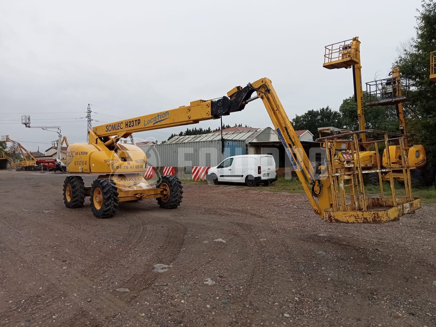 Haulotte HA23TPX Used Telescopic Boom Lift for Sale | Equippo