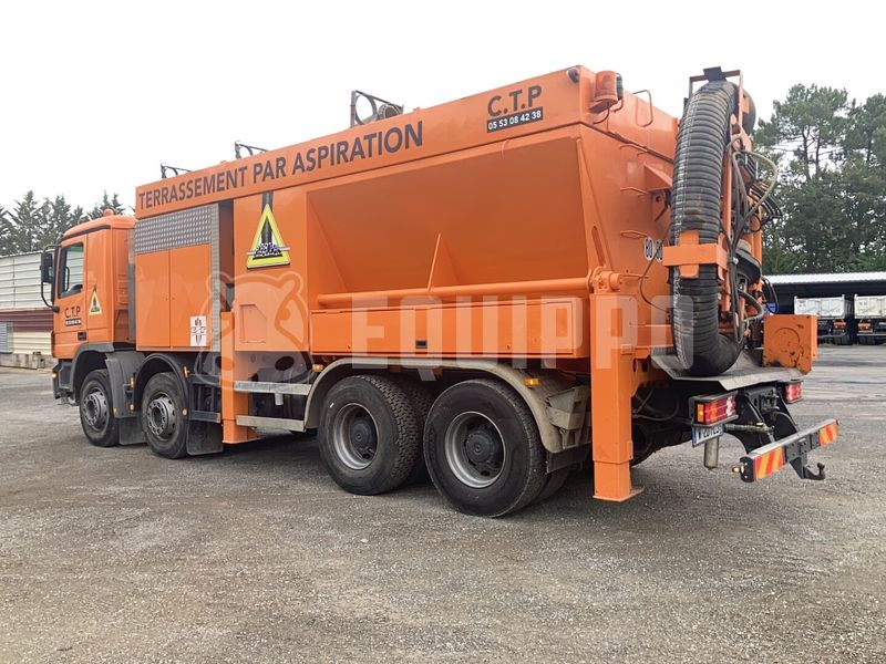 Mercedes-Benz Actros 3241 K 8x4 2004 RSP ESE 32 / 7-2 Doppelturbine - Left Back - Gebrauchte Saugbagger