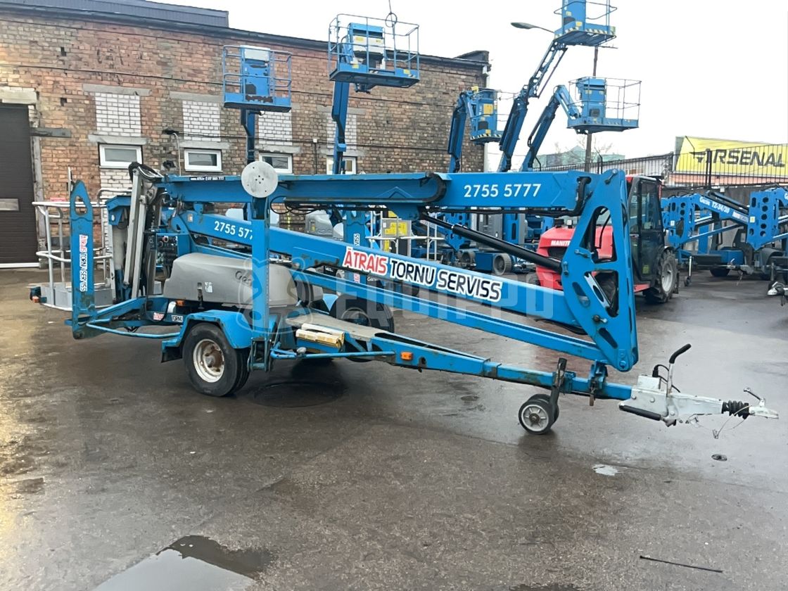 Genie TZ-50 DC w/ Drive 17.09 m - Avant droit - Trailer-Mounted Boom Lift d’Occasion