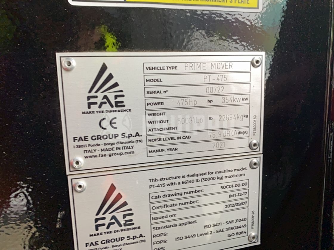 2021 FAE PT475-46262045