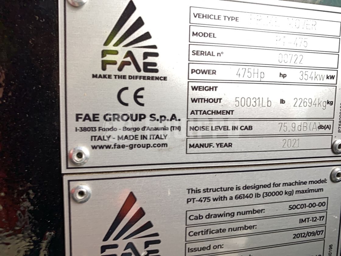 2021 FAE PT475-46262050