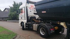 MAN TGX 18.480 4x2 BLS WITH TIPPER HYDRAULIC AND GOOD TIRES - Left Back - Used Tractor Unit