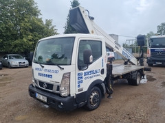 Isoli PT200 on Nissan NT400 - Left Front - Used Truck-Mounted Boom Lift