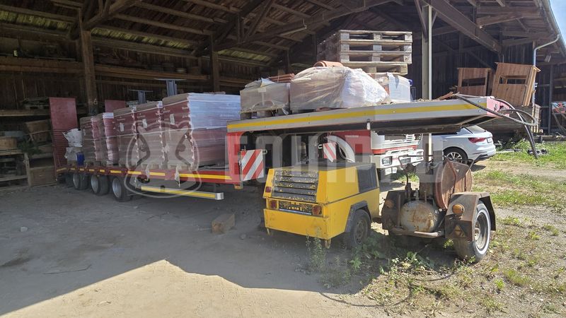 Langendorf SATÜ 18/18 Totalmente Reacondicionado - - Semirremolque de Cama Baja Usada
