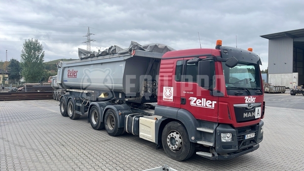 Photo de la MAN MAN TGS 33.500 with Schmitz Cargobull SGF S2