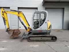 Wacker Neuson 50Z3 z 3 łyżkami koparki - Lewa Tylna - Używany Mini koparka < 7t