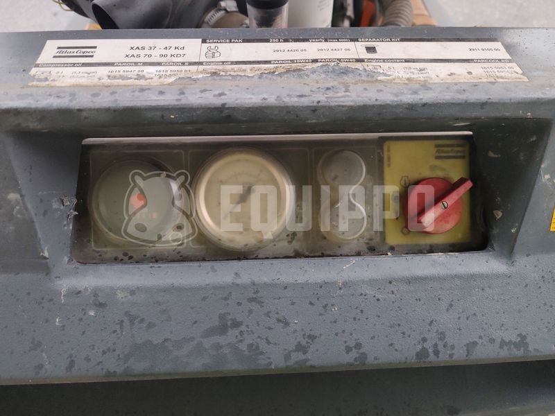 2012 Atlas Copco XAS 37 KD-47712020