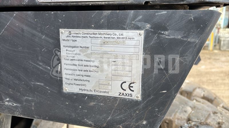 2019 هيتاشى ZX145W-6-47528448