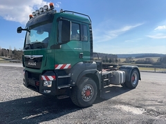 MAN TGS 18.500 4x4H BLS met 2023 Kempf SKD 32/2 3-weg kipper oplegger - - Gebruikte Kipper