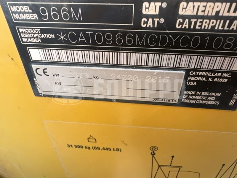 2016 Caterpillar 966M-47747969