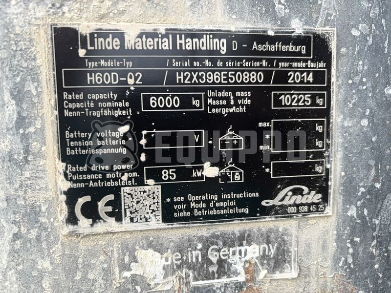 2014 Linde H60-48279774