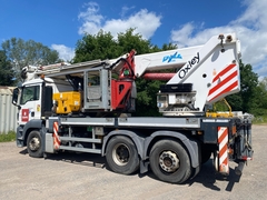 MAN TGS 26.320 6x2-2 BL with Oil Steel Eagle 3526 (35m) - Left Back - Used Truck-Mounted Boom Lift