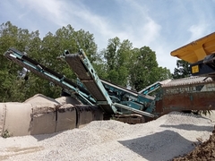 Powerscreen Chieftain 1700 - Links achter - Gebruikte Zeefinstallatie