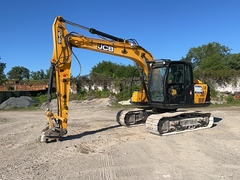 JCB JS145LC 4F - Left Front - Used Tracked Excavator
