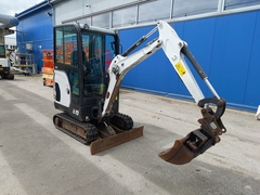 Bobcat E19 - Left Front - Used Mini Excavator < 7t