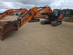 Doosan DX225LC-5 - Links voor - Gebruikte Rupsgraafmachine